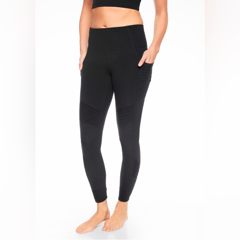 Athleta Stash Pocket Moto Tight